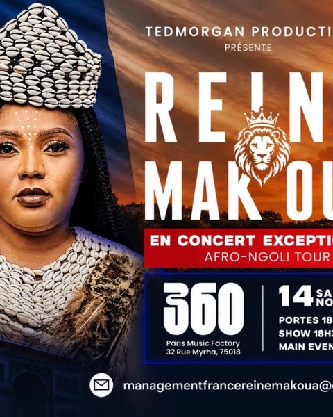Reine Makoua « Afro-Ngoli Tour »