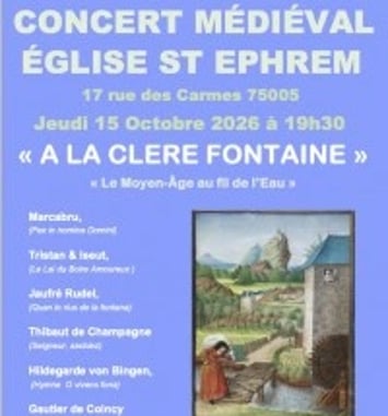 À la Clere Fontaine : le Moyen Âge au fil de l'eau