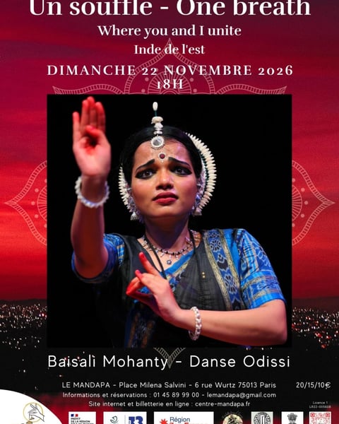 Un Souffle, One Breath, danse d'Inde de l'Est