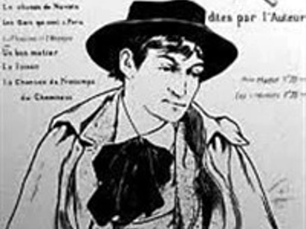 Poèmes de Gaston Couté, poète et chansonnier libertaire et antimilitariste