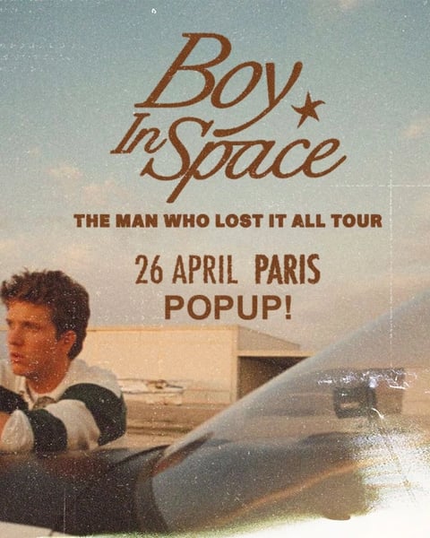 Take Me Out : Boy In Space en concert