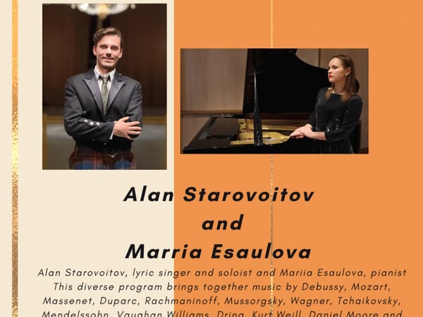 Alan Starovoitov et Mariia Esaulova
