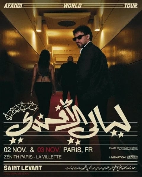 Saint Levant Afandi World Tour