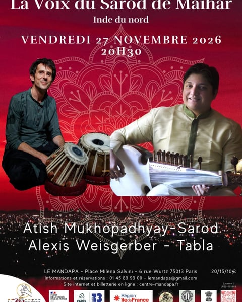 La Voix du Sarod de Maihar - Musique hindoustanie - Inde du Nord