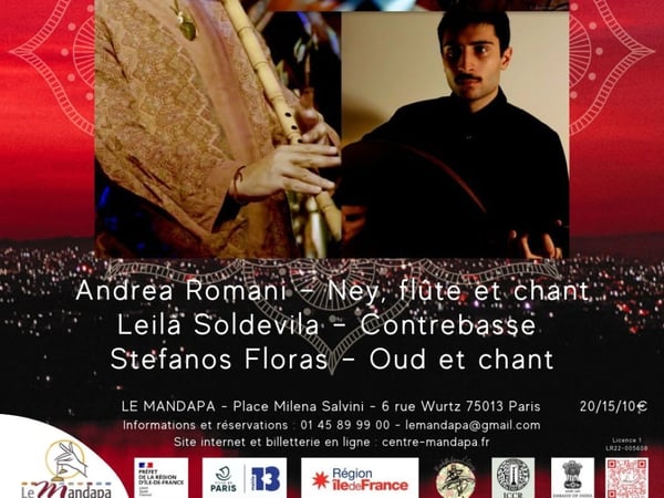 Diomira Trio - Entre le jazz et les musiques traditionnelles de Grèce et de Turquie