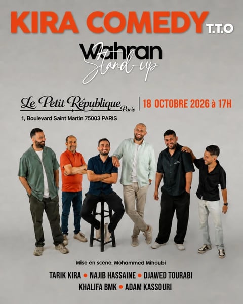 Kira Comedy présente Wahran Stand-up