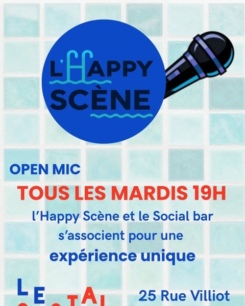 L'Happy Scène : Open Mic