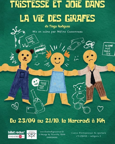 Tristesse et joie dans La vie des girafes