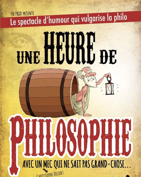 Christophe Delort dans Une heure de philosophie