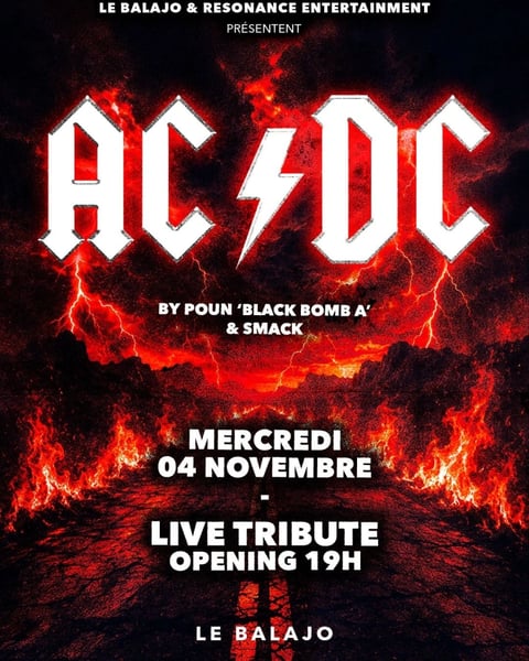 Poun' (Black Bomb A) & Smack : Hommage à AC/DC