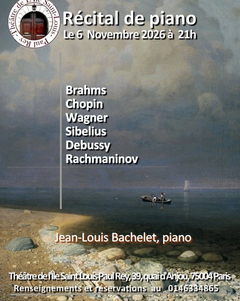 Jean-Louis Bachelet : Récital de piano
