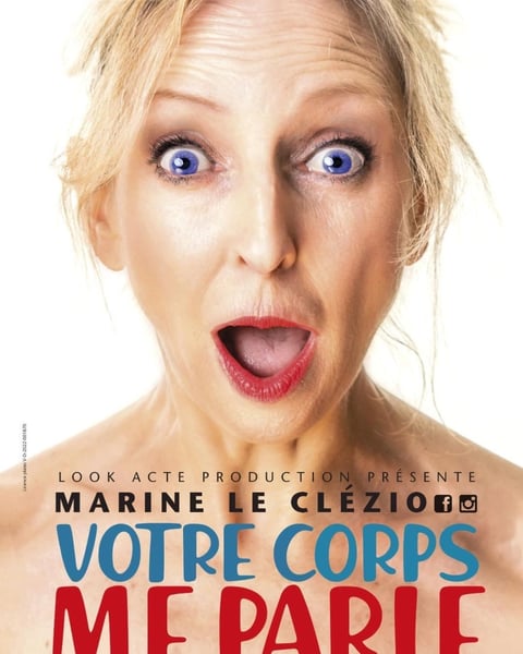 Marine Le Clézio dans Votre corps me parle