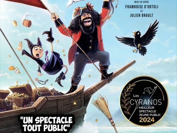 Sorcière, pirate et crocodile