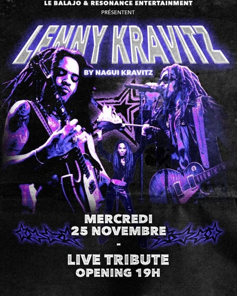 Nagui Kravitz : Hommage à Lenny Kravitz