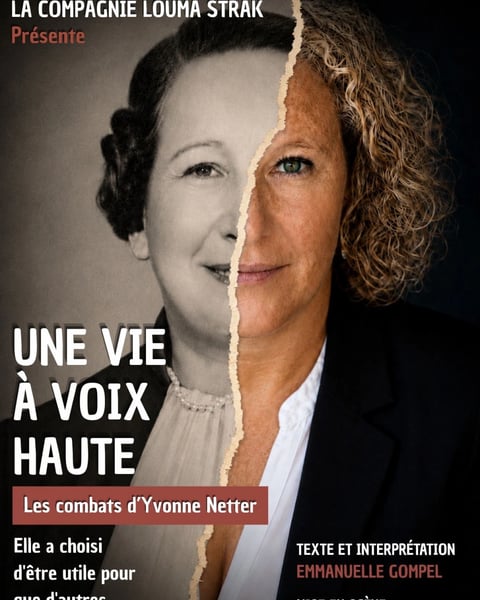 Une vie à voix haute, Les combats d'Yvonne Netter