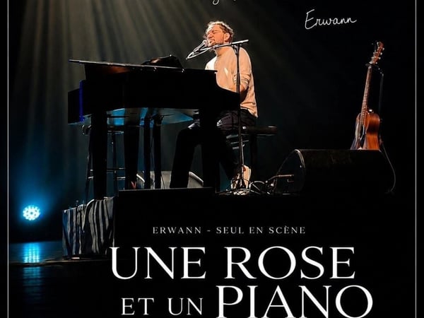 Une rose et un piano