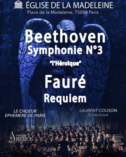 Requiem de Fauré, 7ème symphonie de Beethoven