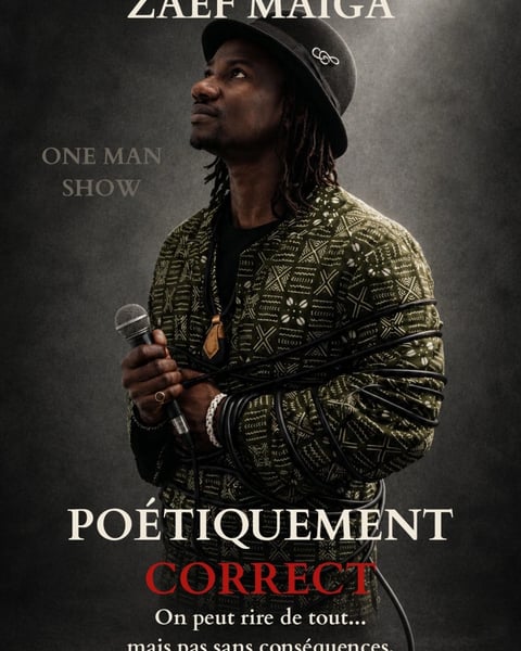 Zaef Maïga dans Poétiquement correct