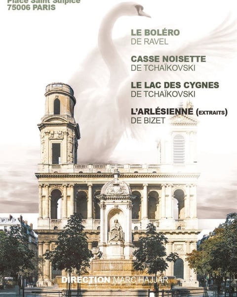 Boléro de Ravel, Casse Noisette, Le Lac des Cygnes et L'Arlésienne de Bizet