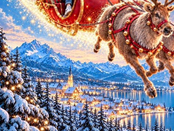 Ensemble à Noël