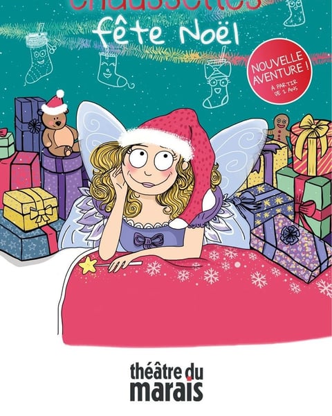 La fée des chaussettes fête Noël