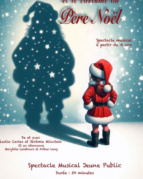 Charlotte et le costume du Père Noël