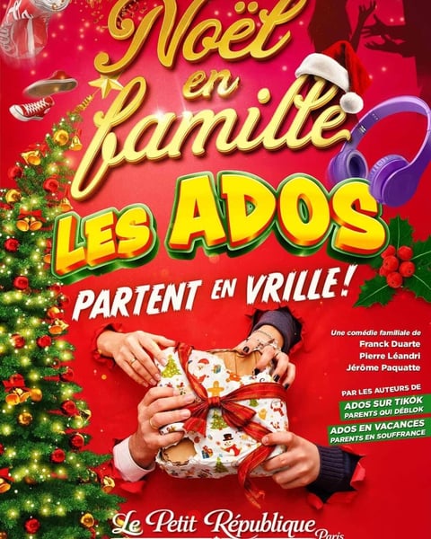 Noël en famille, les ados partent en vrille !