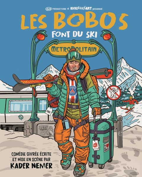 Les Bobos font du ski