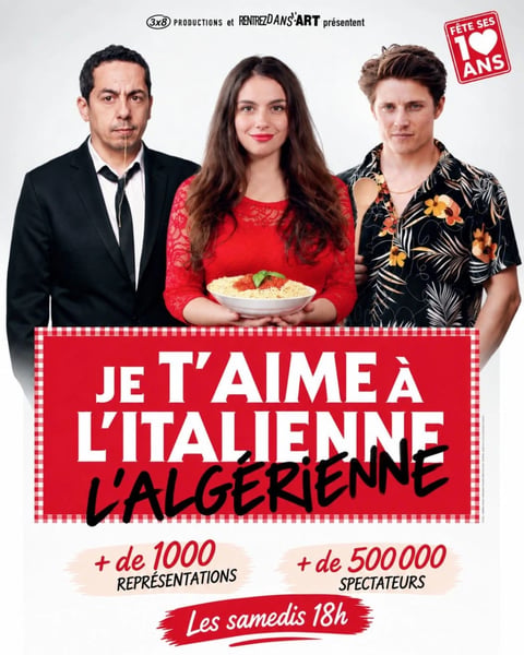 Je t'aime à l'italienne / à l'algérienne