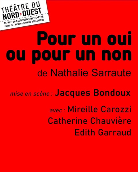 Pour un oui ou pour un non