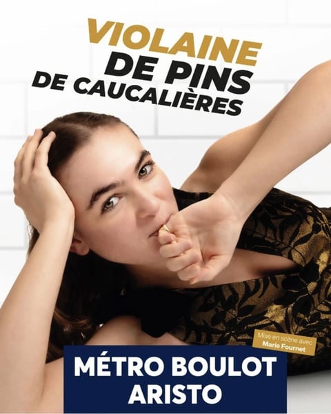 Violaine de Pins dans Métro Boulot Aristo