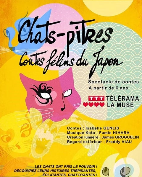 Chats-Pitres, contes félins du Japon