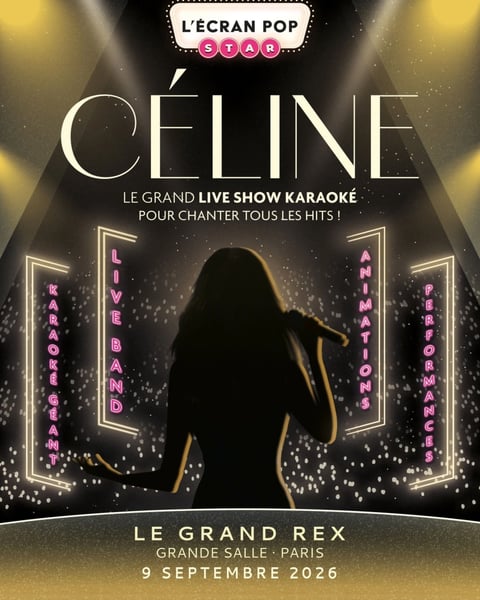 L'écran pop star : Céline
