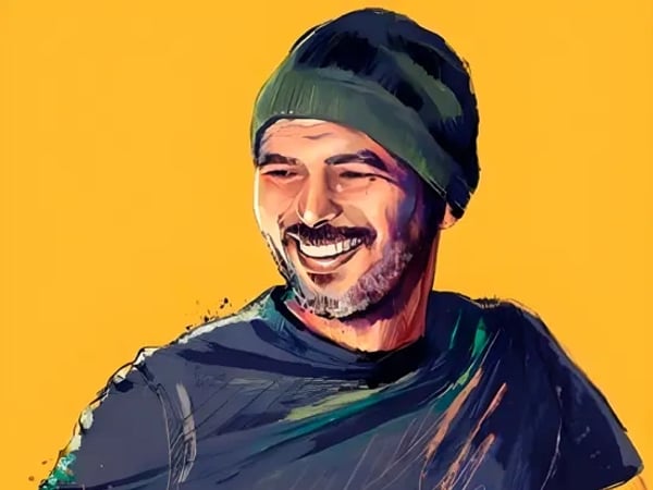 Lotfi Abdelli dans Au-delà des mots au Théâtre BO Saint-Martin