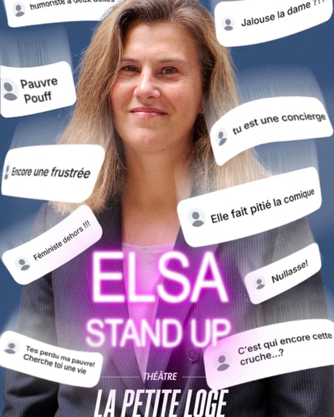 Elsa dans Stand-up