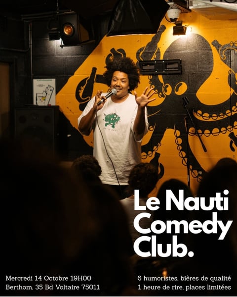 Le Nauti Comedy Cub - 1ère de saison !