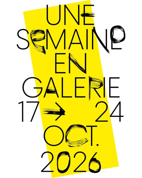 Une Semaine en Galerie