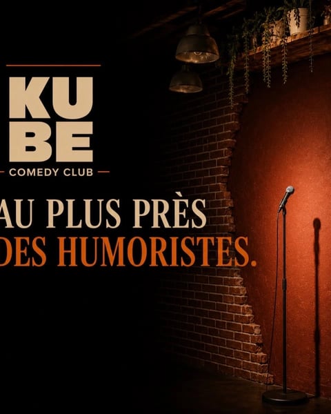 Le Kube Comedy Club : du stand up dans un cadre époustouflant