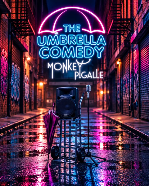 Umbrella comedy x Monkey pigalle