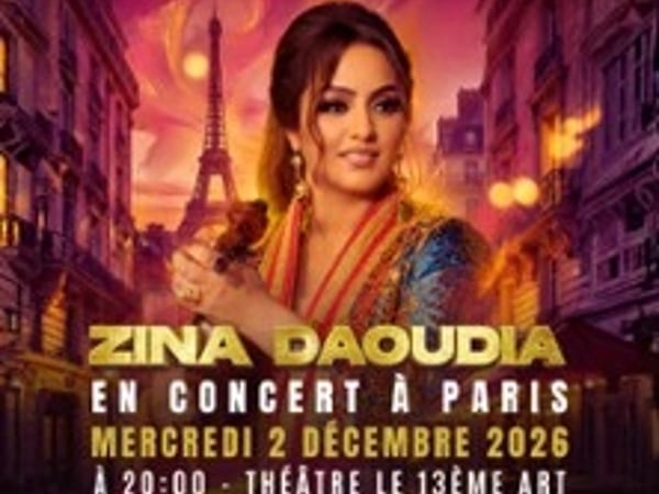 Zina Daoudia de retour à Paris !