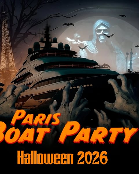 Paris Boat Halloween Party Bateau Club Hanté Notre Dame 2026