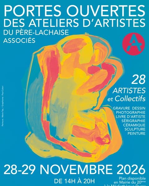 Portes ouvertes des ateliers d’artistes du Père-Lachaise Associés