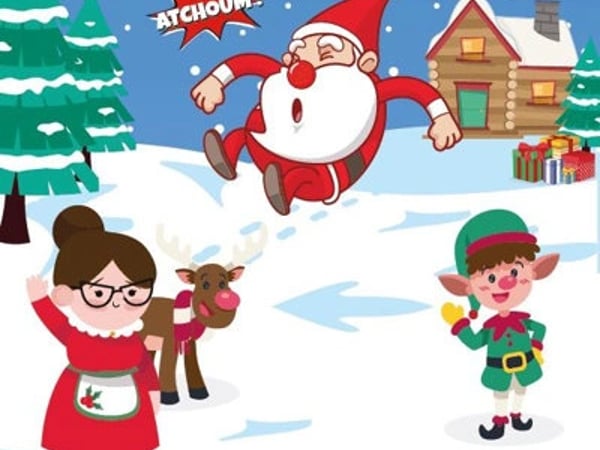 Le Père Noël est enrhumé