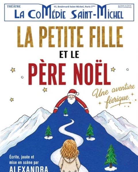 La petite fille et le Père Noël