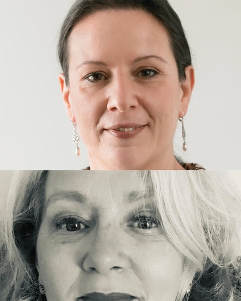 Lucie Deroîan et Corine Durous