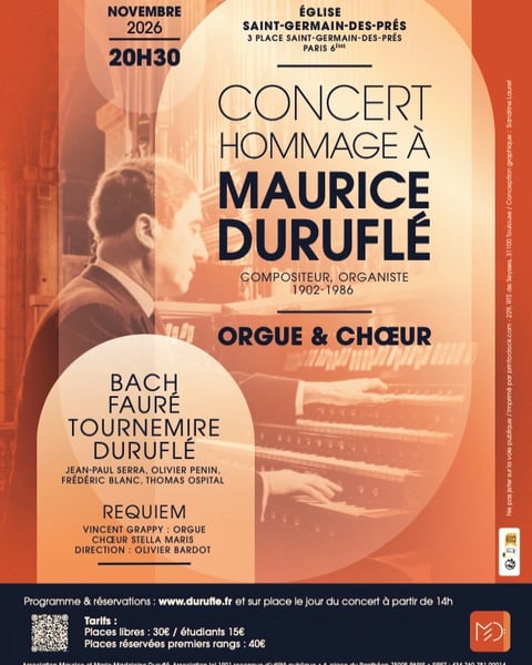 Hommage à Maurice Duruflé
