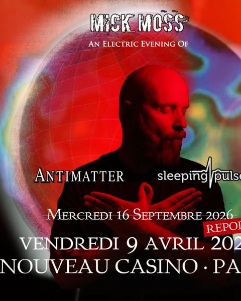 Take Me Out : Antimatter + Sleeping Pulse en concert à Paris