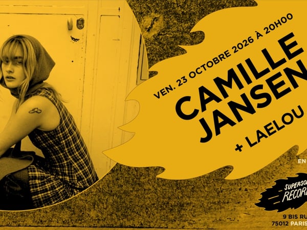 Camille Jansen + Laelou en concert à Paris !