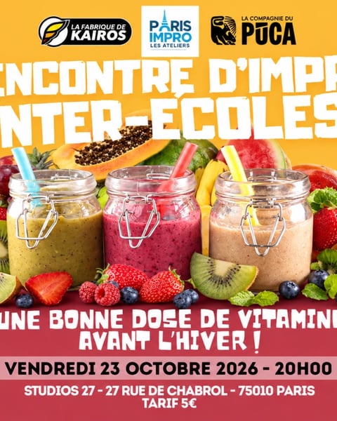 Rencontres d’impro inter-écoles