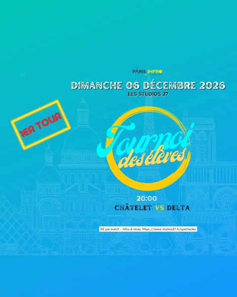 Tournoi élèves 1er tour Châtelet vs Delta